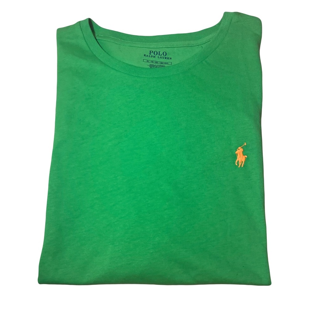 New Ralph Lauren Green Short Sleeve Tee